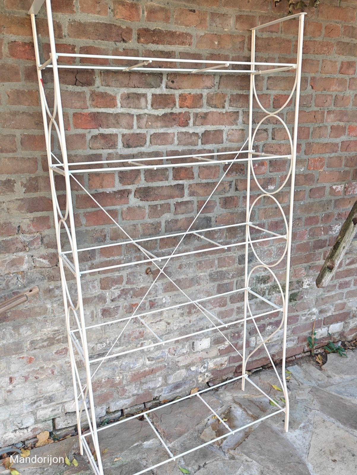 Ikea Lindved Open Kast met Glasplaten - 180x90x30 cm, Huis en Inrichting, Kasten | Overige, Ophalen, Zo goed als nieuw