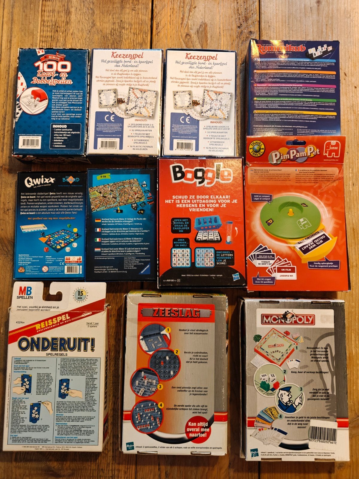 11 Reisspellen., Hobby en Vrije tijd, Clown Games, Nieuw, Ophalen of Verzenden, Jumbo.