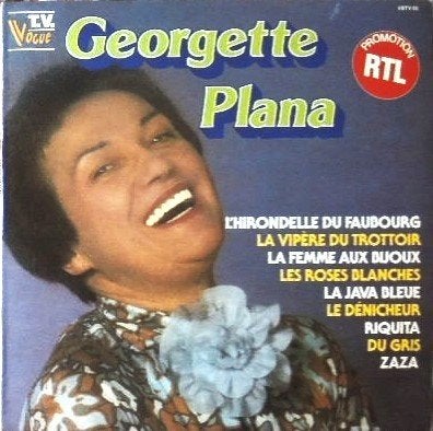 Georgette Plana echte franse chansons LP ophalen à Amsterdam, Ophalen, Fotohoes, Zo goed als nieuw, 12 inch