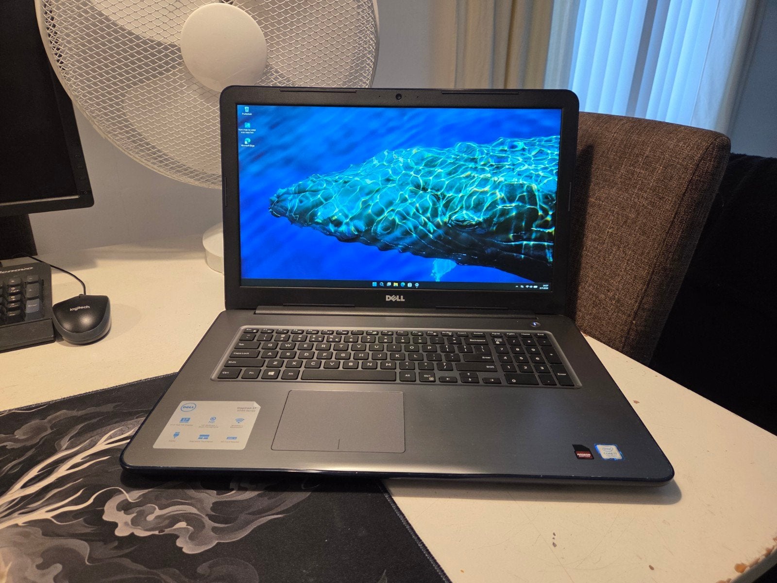 Dell inspiron 5767 - 17 Inch - i7 - SSD - 16 GB - 4GB AMD, 2 tot 3 Ghz, Ophalen of Verzenden, Zo goed als nieuw, SSD