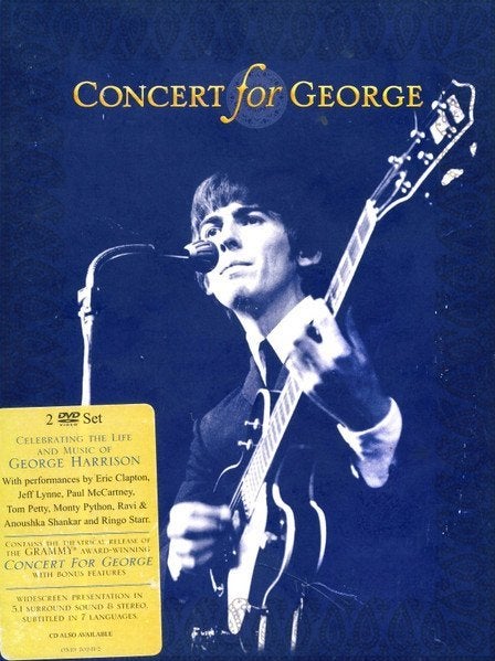 2X DVD CONCERT FOR GEORGE HARRISON THE BEATLES P MCCARTNEY, Alle leeftijden, Verzenden, Zo goed als nieuw