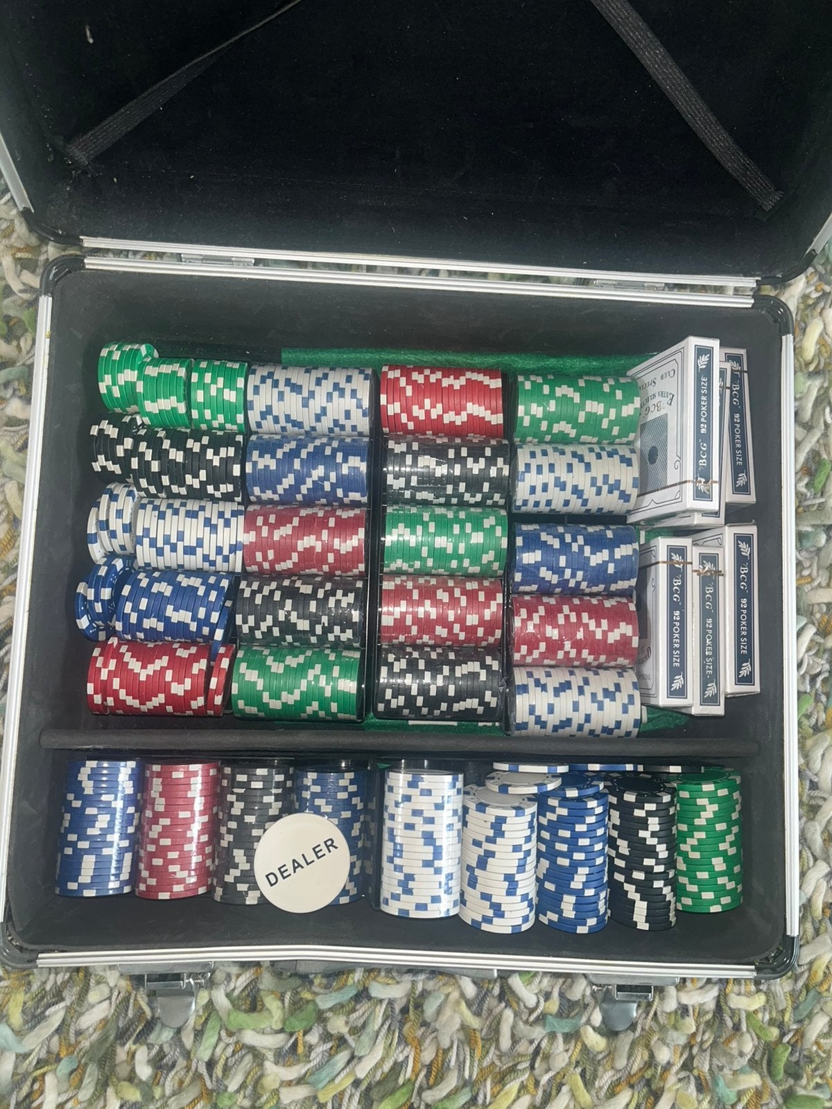 Prachtige Pokerset, Euro, Ophalen, Zo goed als nieuw
