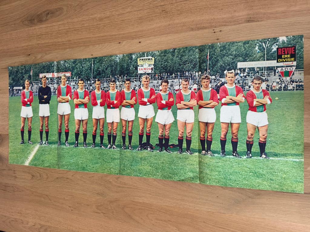 ADO - jaren 60 - uitklapposter, Ophalen of Verzenden, Overige binnenlandse clubs, Poster, Plaatje of Sticker