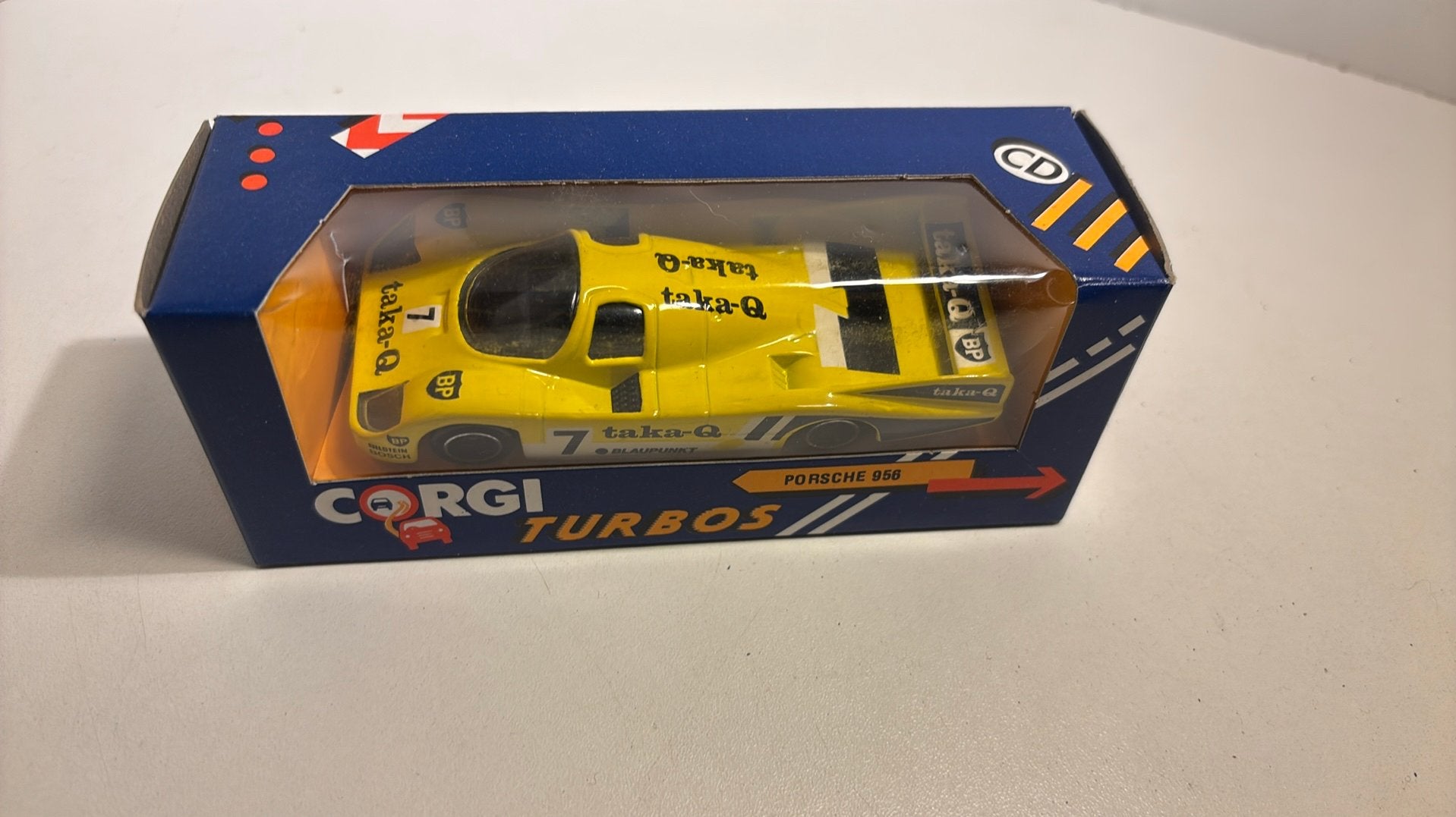 Porsche 956 corgi 1.43, Auto, Ophalen of Verzenden, Corgi, A