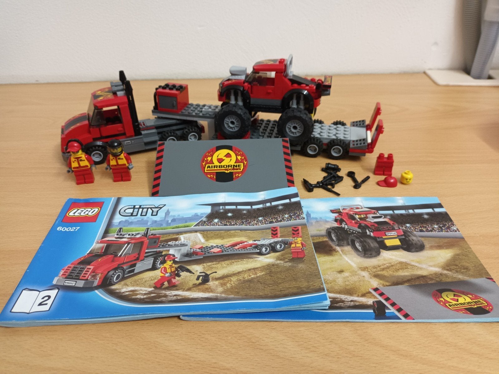 Lego city 60027 monstertruck transport, Ophalen of Verzenden