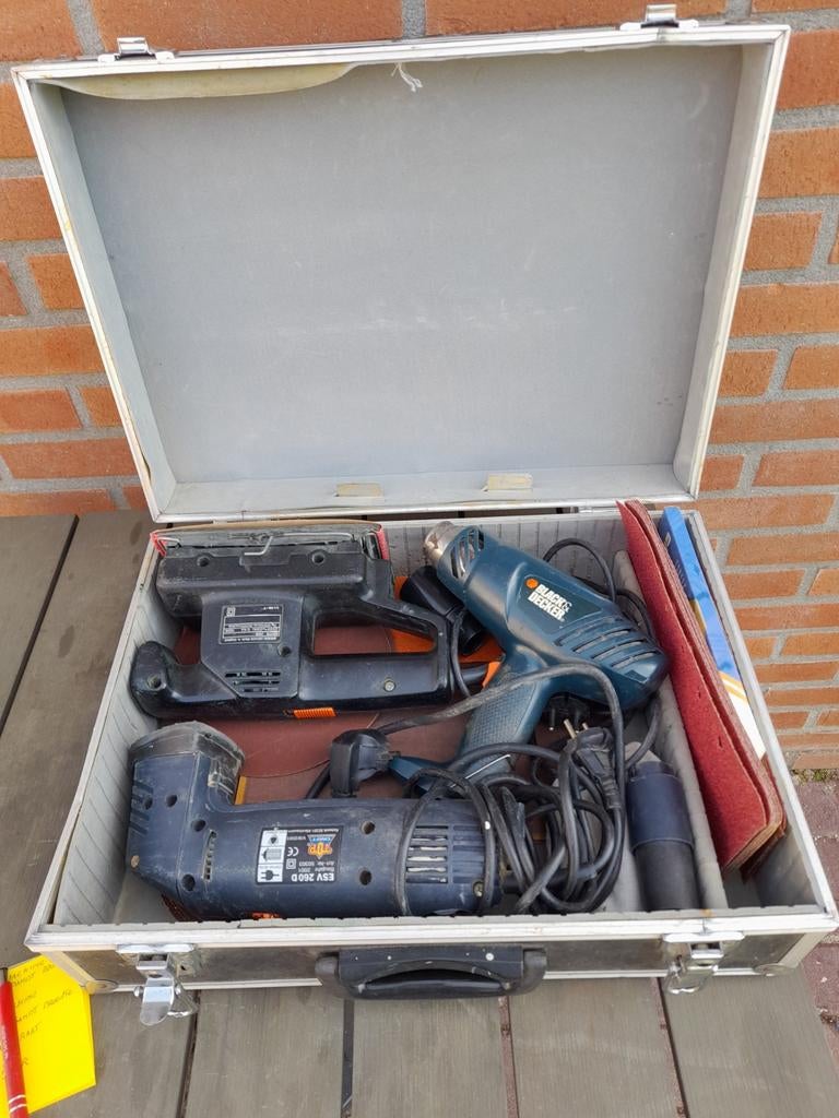 Schuurmachines, heteluchtapparaat en haakse slijper, Ophalen of Verzenden, Minder dan 600 watt
