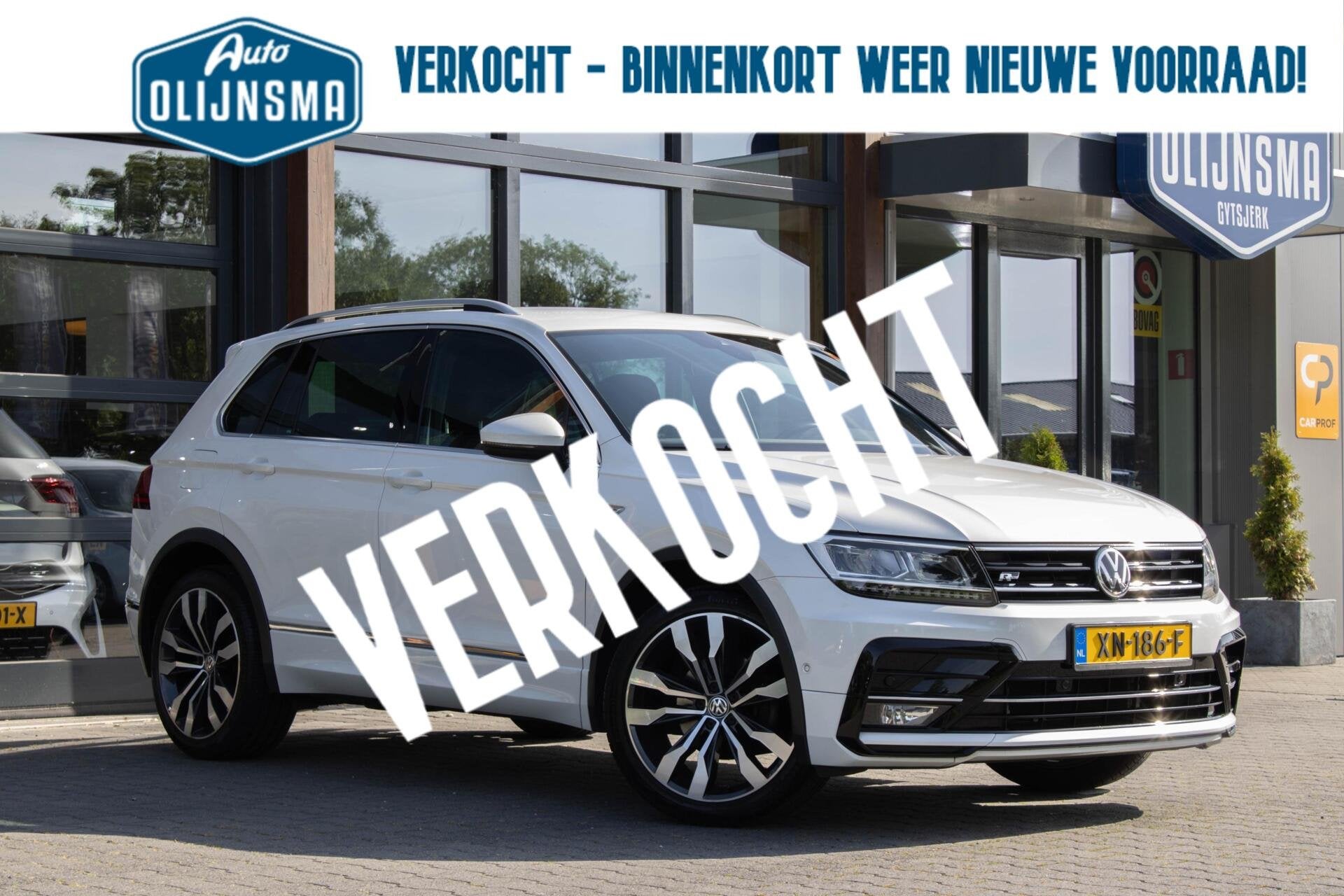 Volkswagen Tiguan 1.5 TSI ACT Highline Business R|Trekhaak|C, 15 km/l, Alcantara, Wit, Origineel Nederlands