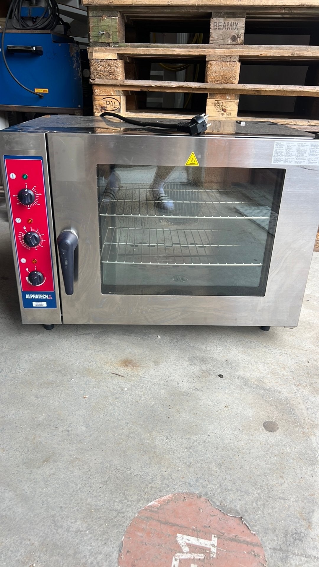 Alphatech combisteamer bwjr 2012, Ophalen, Zo goed als nieuw, Minder dan 45 cm