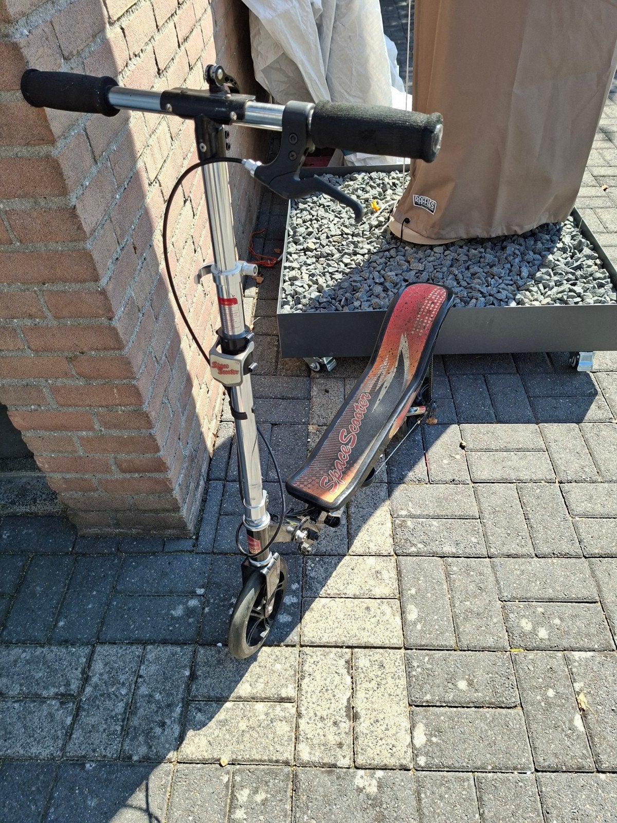 Space Scooter, Ophalen, Gebruikt