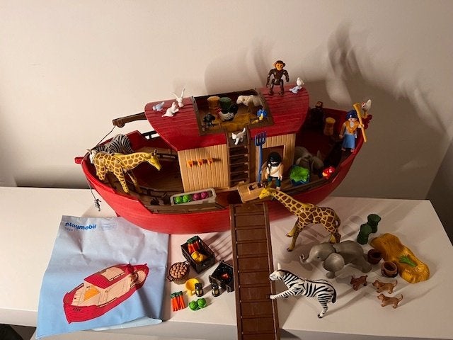6 Kratten PLAYMOBIL (advertentie 1 van 3), Ophalen of Verzenden, Gebruikt