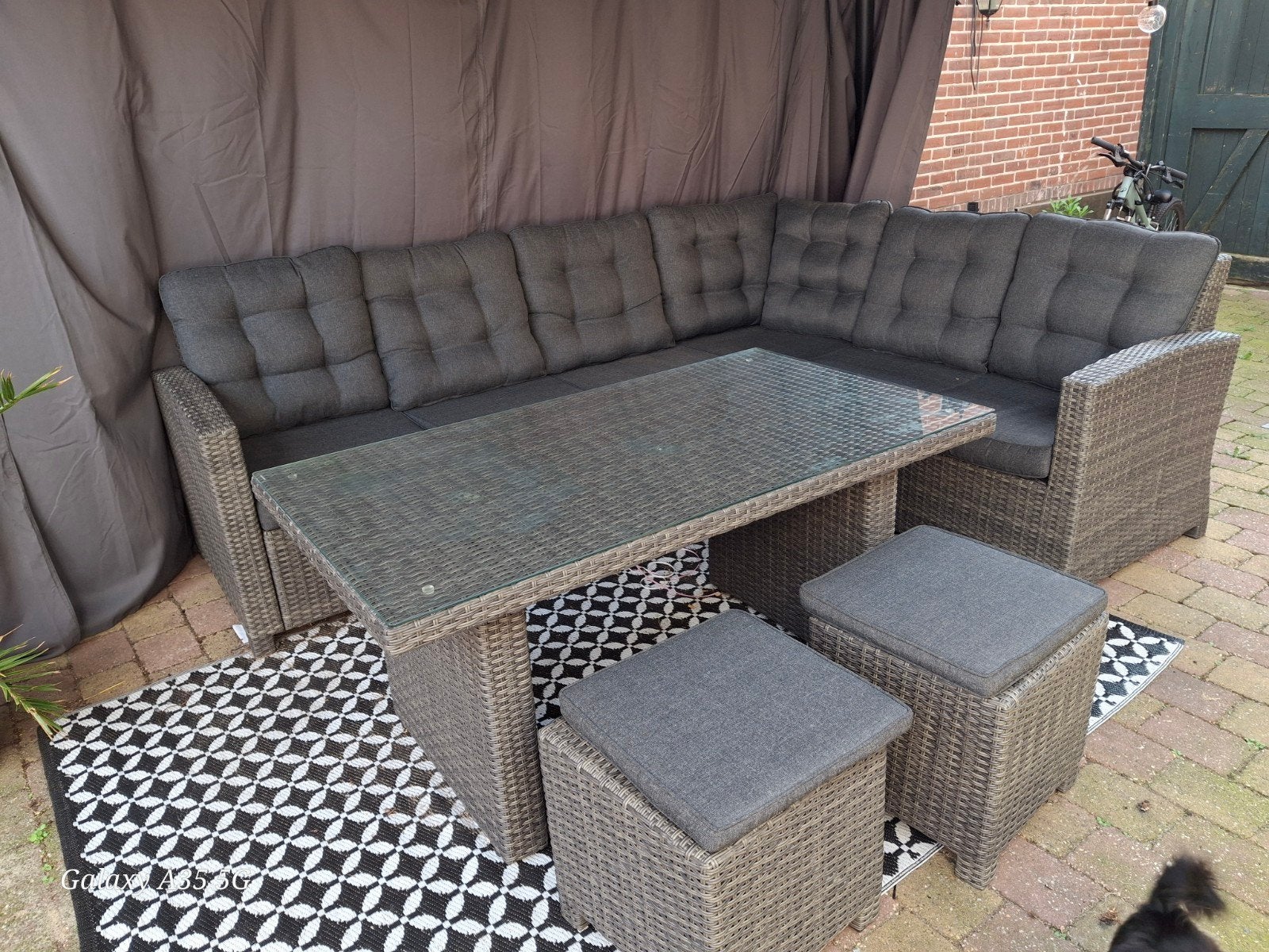 Nette loungesets, Ophalen, Bank, Wicker, Tuinset