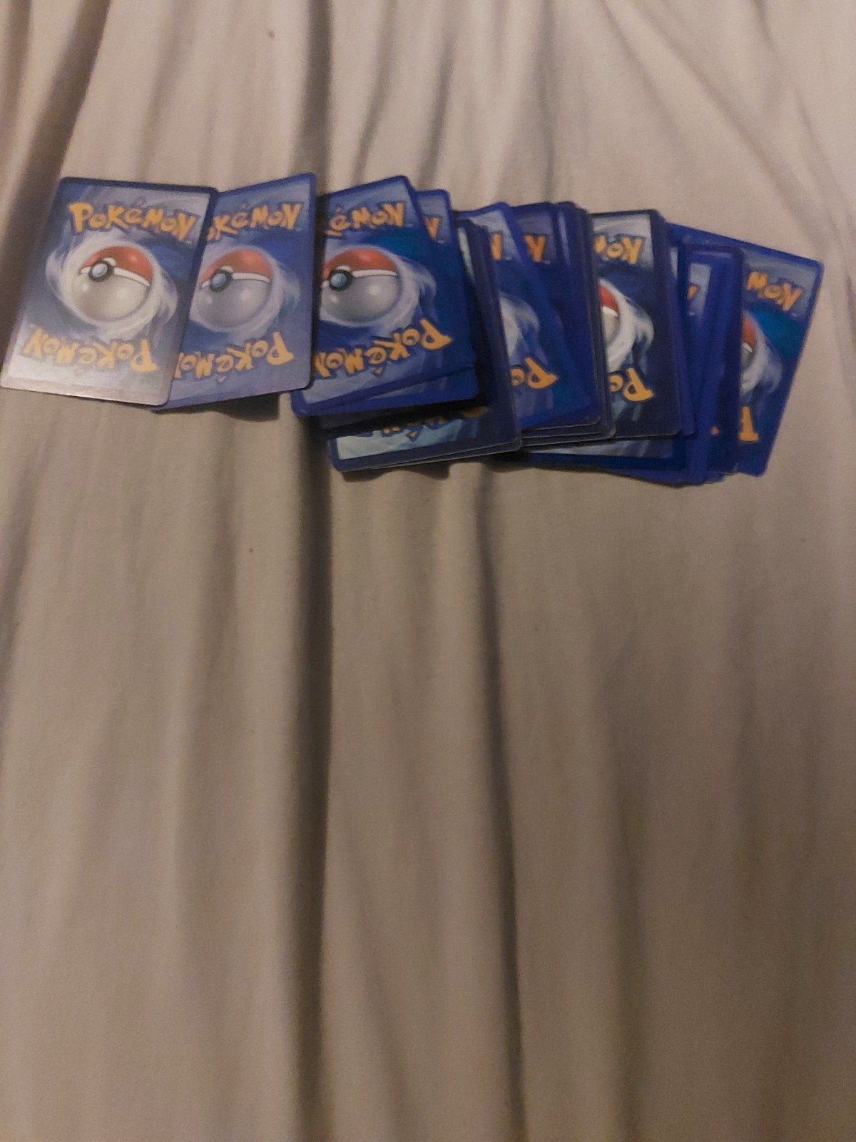 Mystery Pack Pokémon Kaarten - 37 Stuks, Ophalen of Verzenden, Gebruikt, Meerdere kaarten