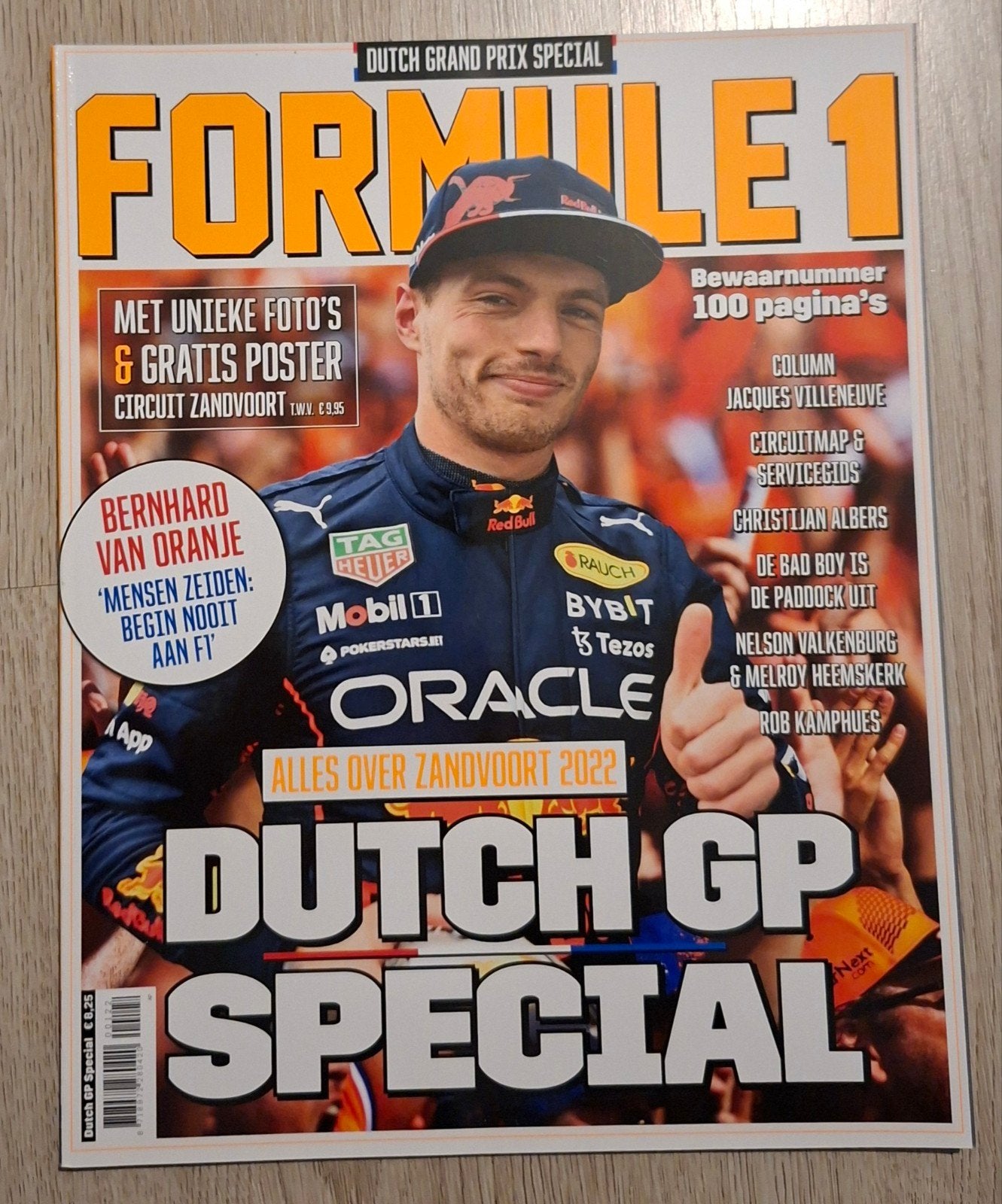 Formule 1 tijdschrift Dutch GP 2022, Algemeen, Nieuw, Formule 1, Ophalen of Verzenden