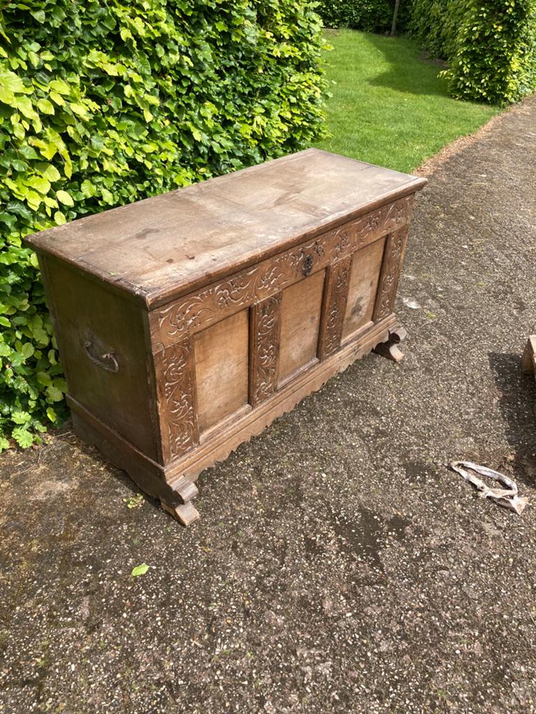 Te koop dekenkist /salontafel /speelgoedbak, Antiek en Kunst, Ophalen