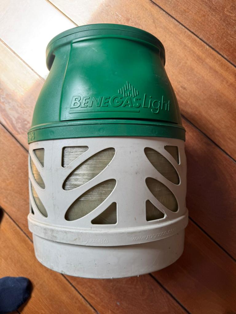 Benegas Light gasfles - 30% vol, Ophalen, Gebruikt