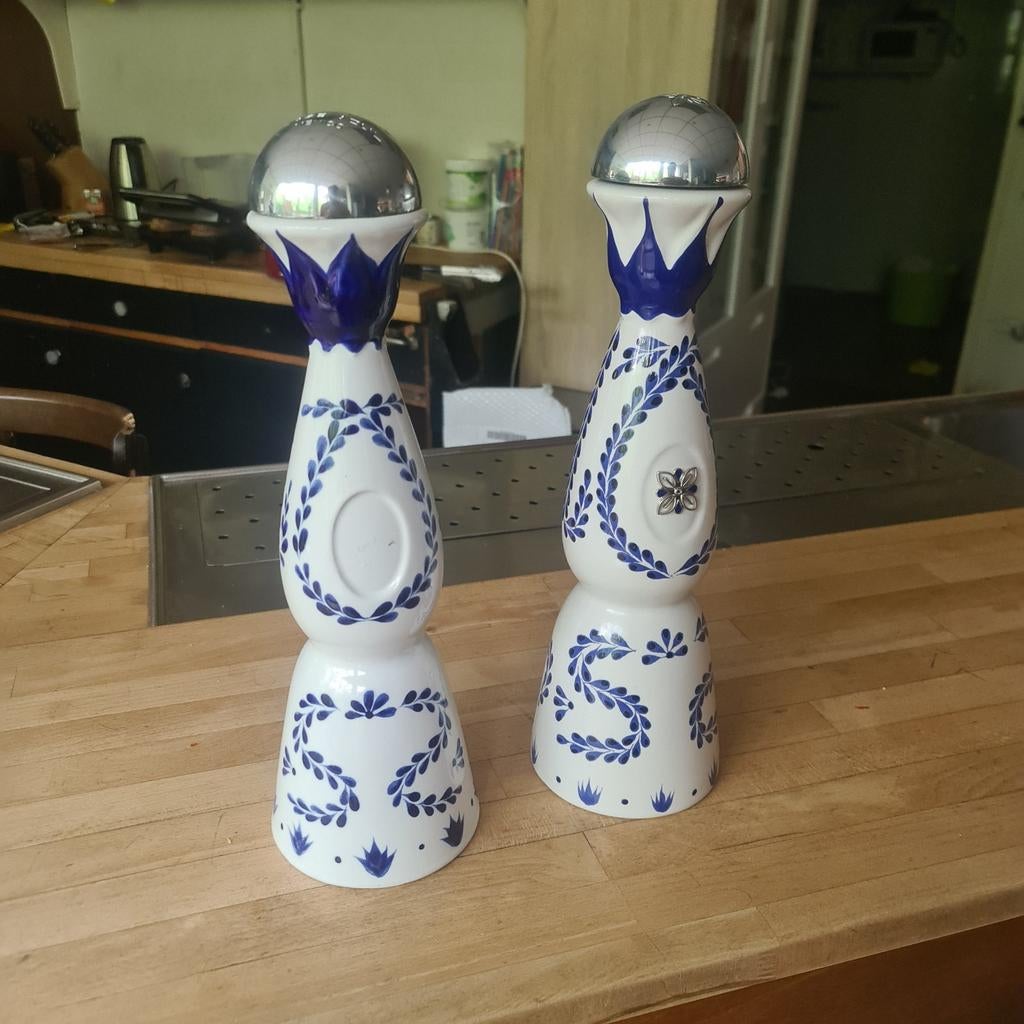 Lege Clase Azul Tequila flessen (2 stuks), Ophalen of Verzenden