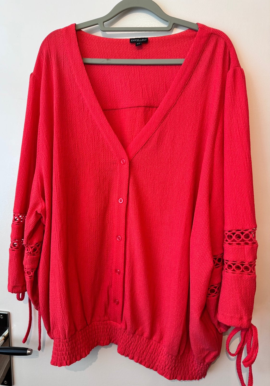 Exxcellent blouse, 52., Ophalen of Verzenden, Zo goed als nieuw, Roze, Blouse of Tuniek