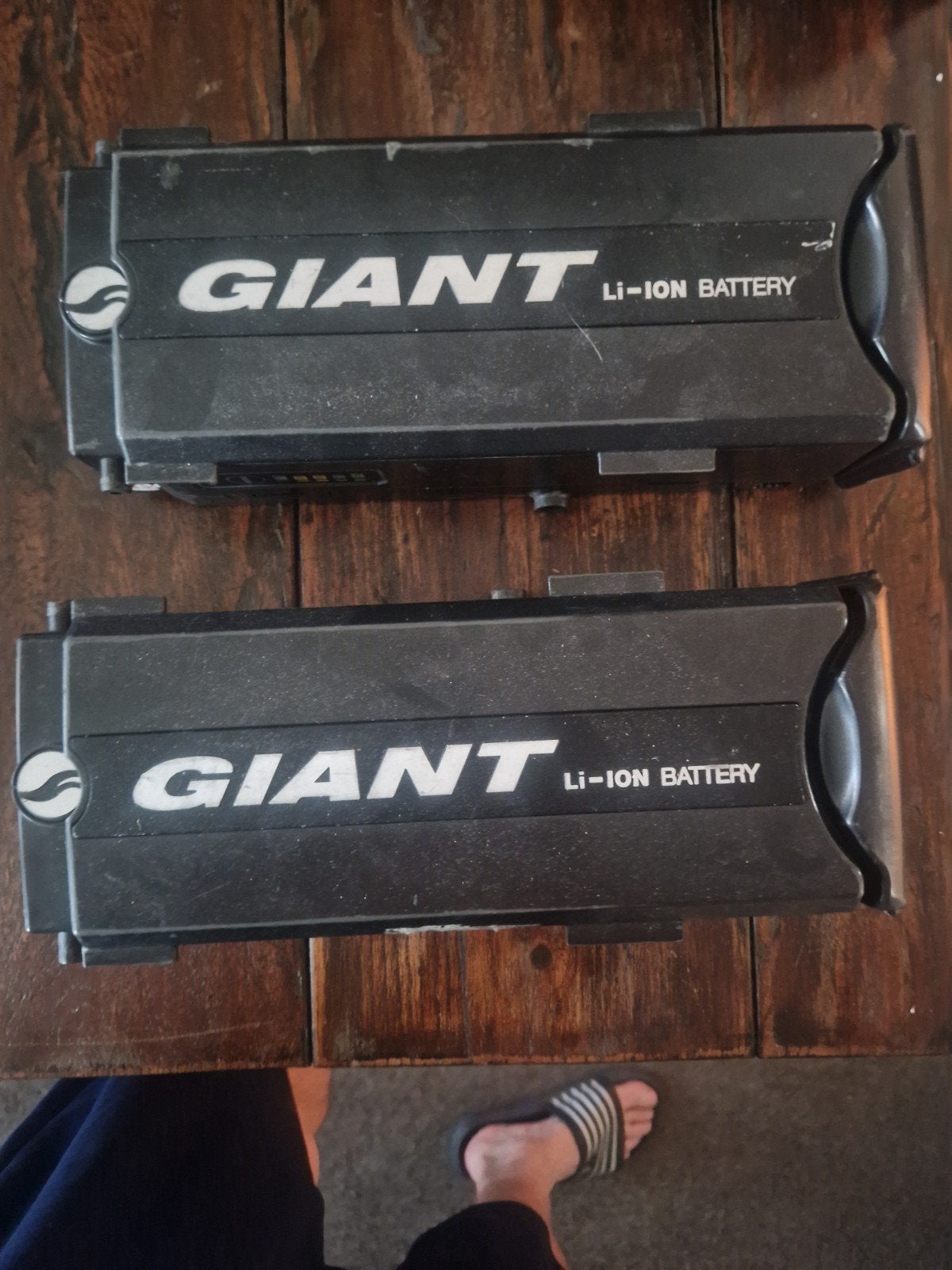 Giant fiets accu,s en lader, Ophalen