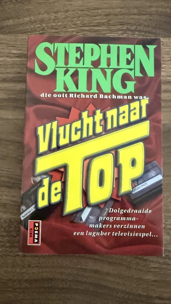 Vlucht Naar de Top - Stephen King, Stephen King, Ophalen of Verzenden, Zo goed als nieuw, Nederland
