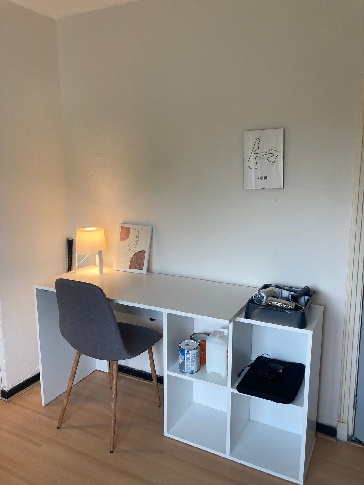 Leuk bureautje met opbergruimte, Ophalen, Gebruikt
