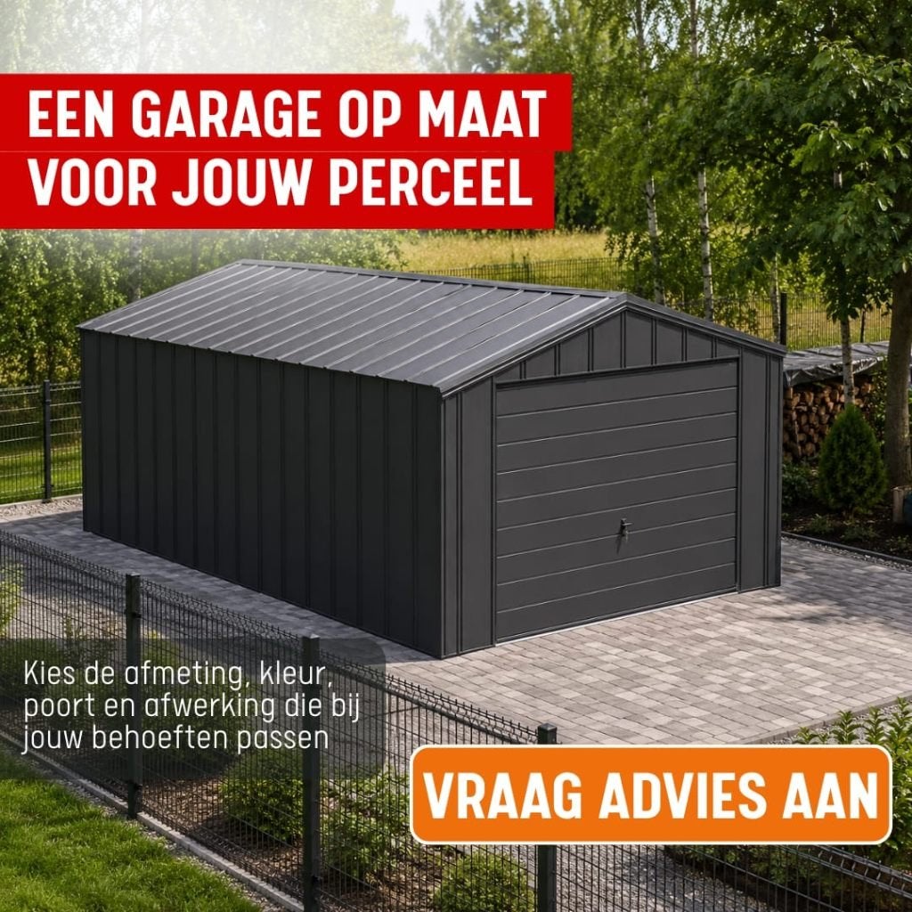 Metalen garage, Auto diversen, Autostallingen en Garages