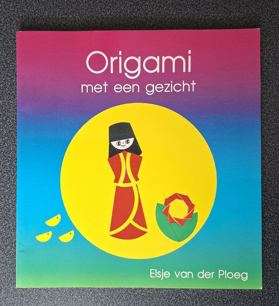 Origami met een gezicht  -  Elsje van der Ploeg, Ophalen of Verzenden, Zo goed als nieuw, Overige onderwerpen