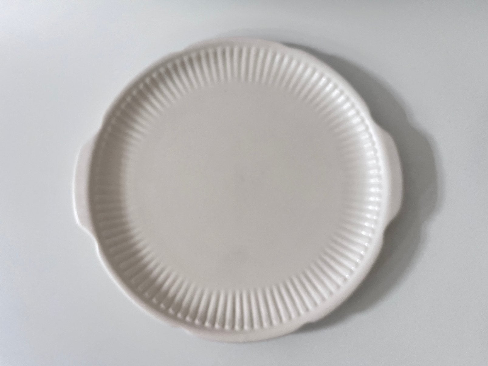 Vintage Flora Gouda keramiek taartschaal (model 2100), 30cm, Ophalen of Verzenden