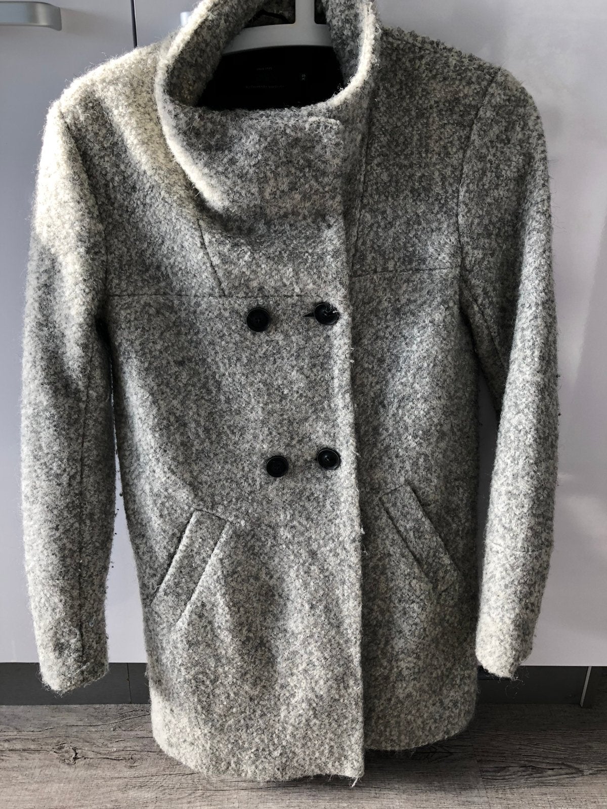 Grijze winterjas, maat XS, Only, Kleding | Dames, Ophalen of Verzenden, Zo goed als nieuw, Maat 34 (XS) of kleiner, Grijs