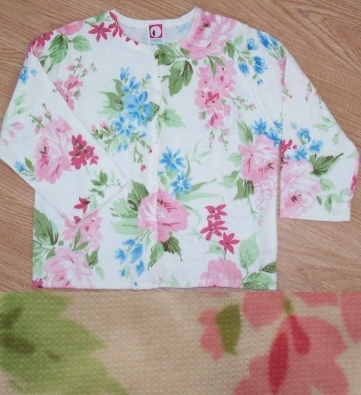 Gebloemd Gymboree vest maat 110 NIEUW (0498), Meisje, Gymboree, Trui of Vest, Nieuw