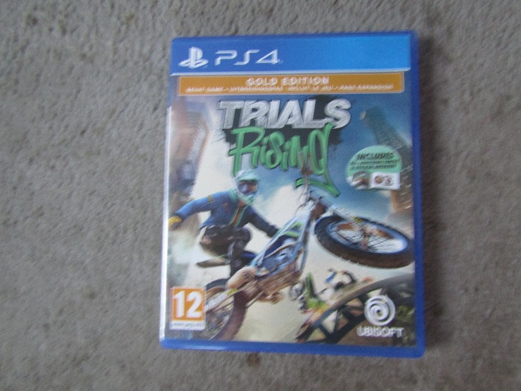 Playstation 4 spel: Trials Rising met sticker artbook, Avontuur en Actie, Gebruikt, 1 speler, Ophalen of Verzenden