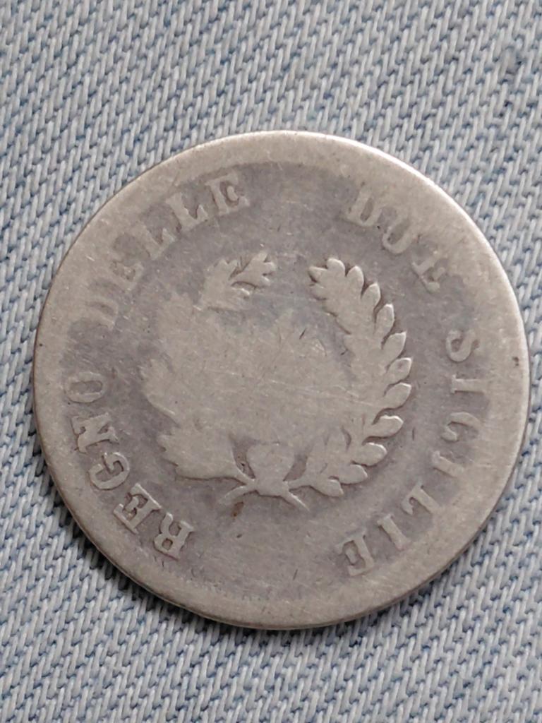 Italië,  Koninkrijk Sicilië 1 Lire 1813 Joachim Murat - Ag, Verzenden, Italië, Losse munt, Zilver