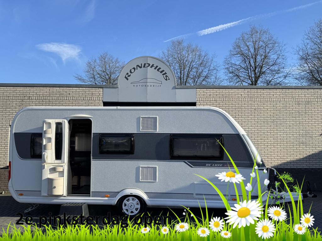 Hobby De Luxe Edition 495 UL met enkele bedden *Fietsendrage, Caravans en Kamperen, Caravans, Vast bed, Rondzit, Hobby, 7 tot 8 meter