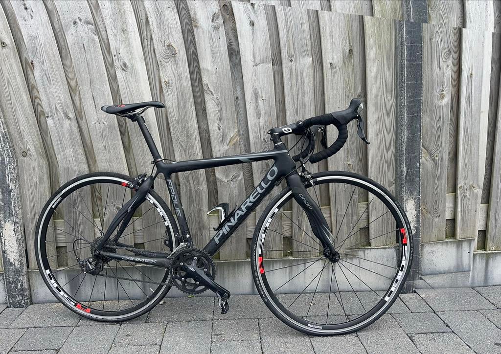 Pinarello FP Due Racefiets - Full Carbon, Shimano 105, Fietsen en Brommers, 28 inch, Carbon, 49 tot 53 cm, Zo goed als nieuw