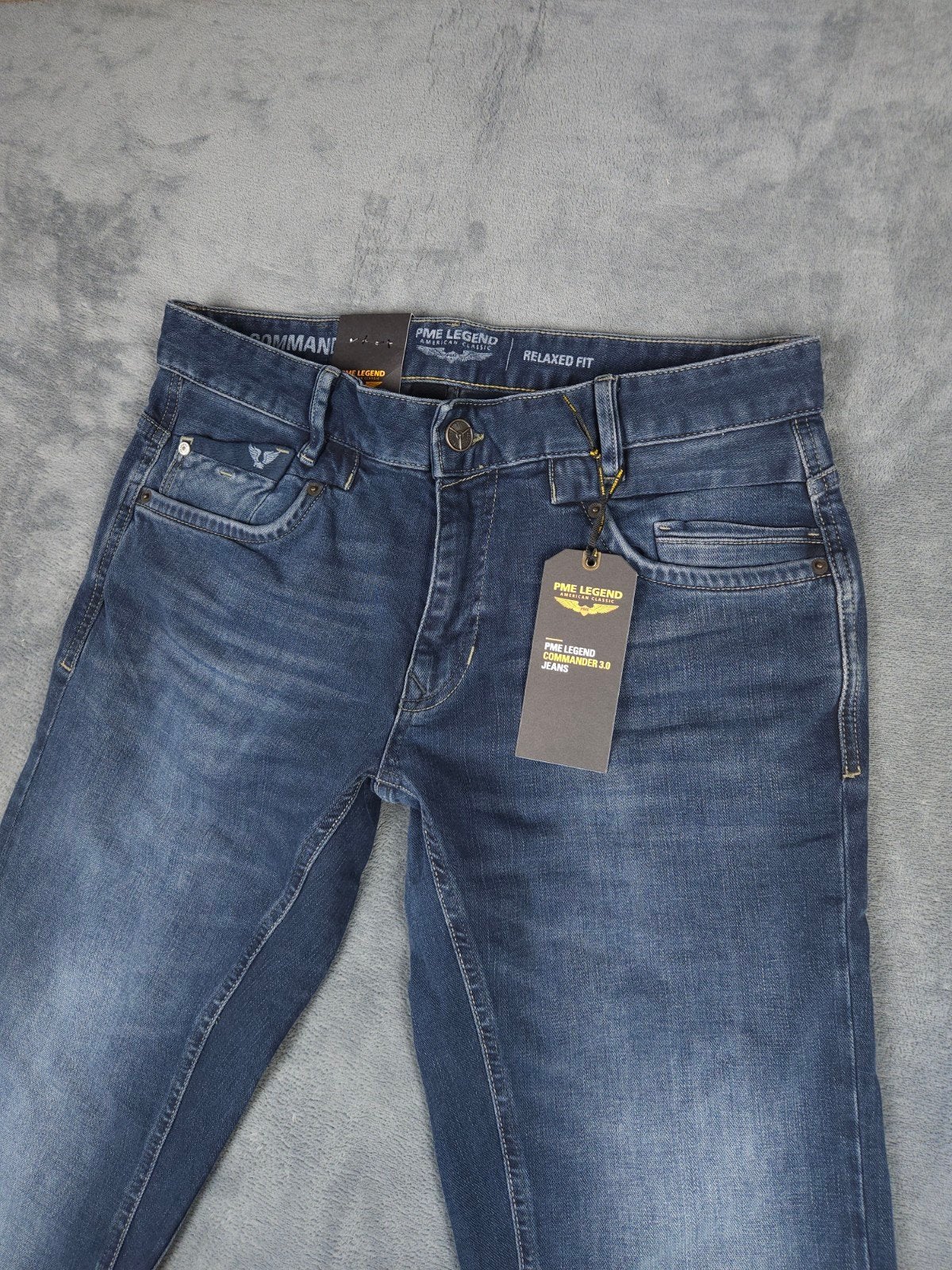 Pme Legend Broek Commander 3.0 W33 L36 Relaxed Blauw Jeans, Blauw, ., Nieuw, Ophalen of Verzenden