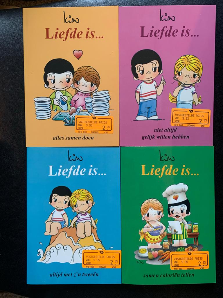 Kim Liefde is... Boekenset (4 delen), Ophalen of Verzenden, Zo goed als nieuw