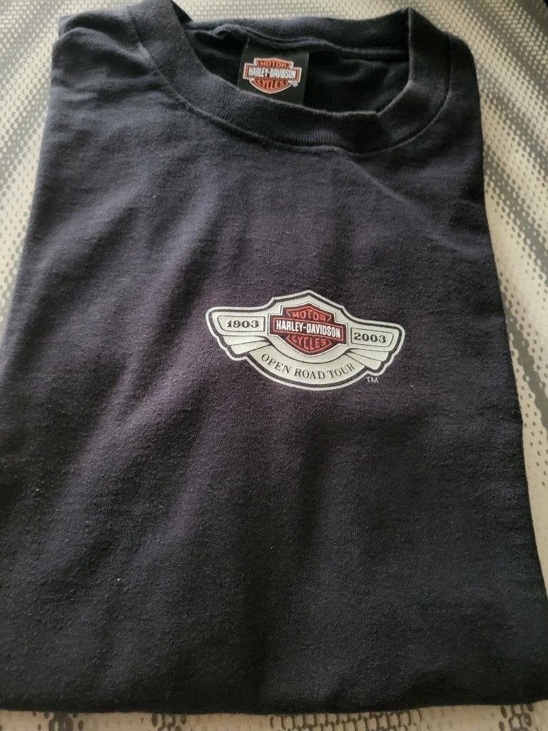 Harley Davidson T-shirt 100th anniversary, XL, Dames, Ophalen of Verzenden, Tweedehands, Harley-Davidson