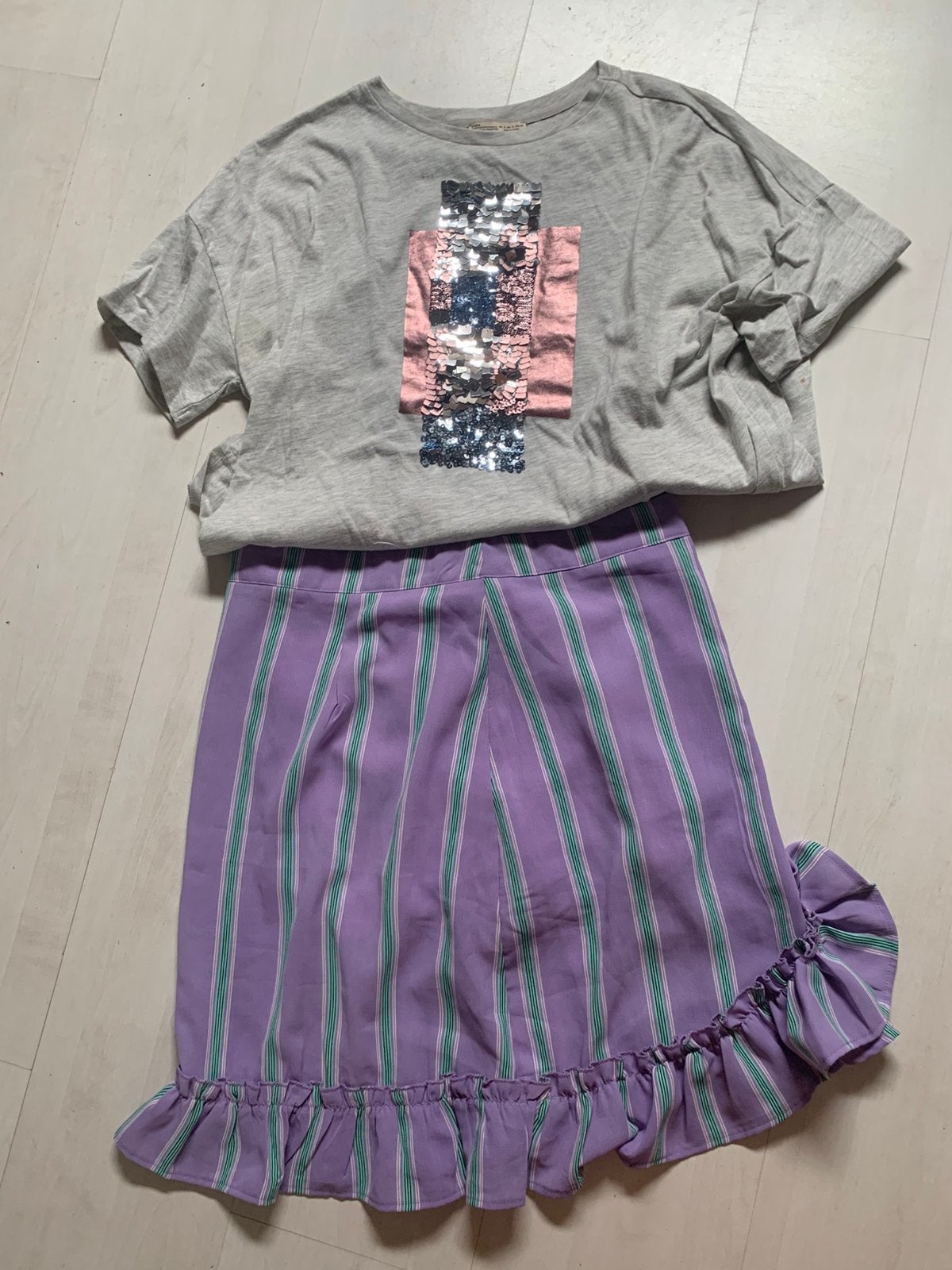 Rokje Lofty Manner maat S, Kleding | Dames, Ophalen of Verzenden, Zo goed als nieuw, Paars, Boven de knie