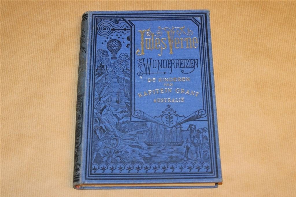 Kinderen Kapitein Grant — Australië — Jules Verne [1949], Ophalen of Verzenden, Gelezen