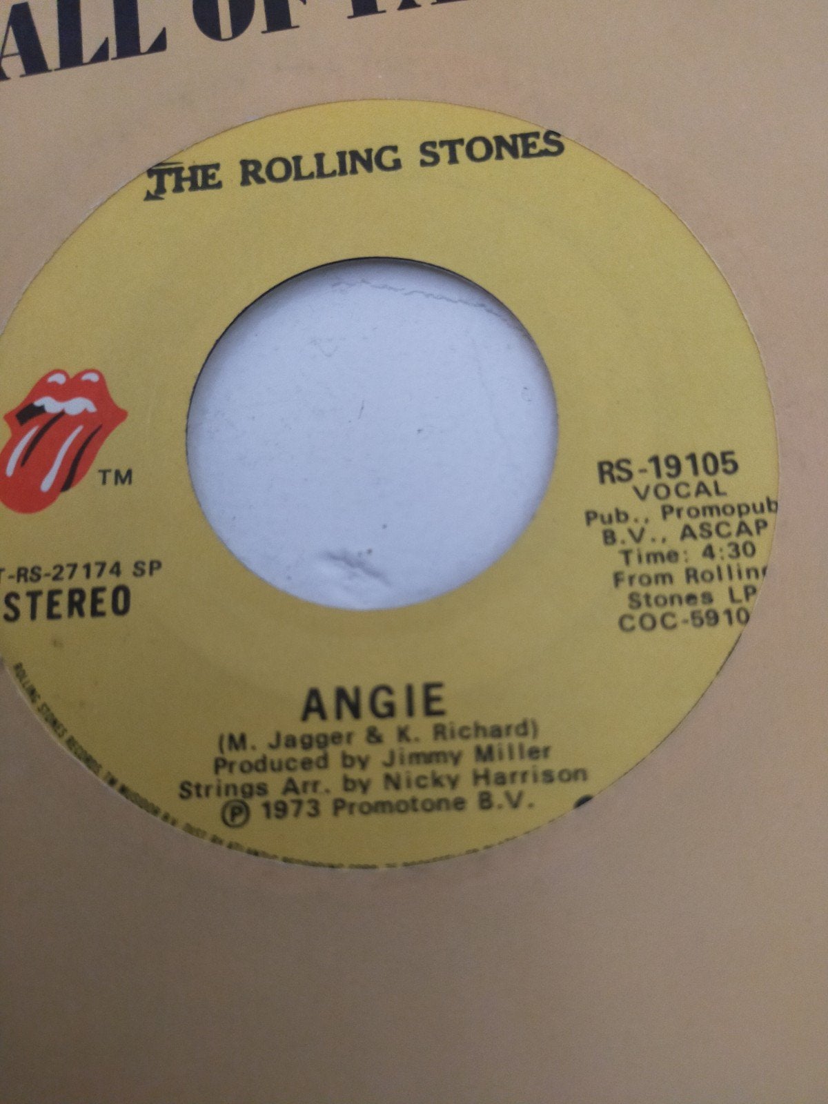 Rolling Stones , Angie, Cd's en Dvd's, Ophalen of Verzenden