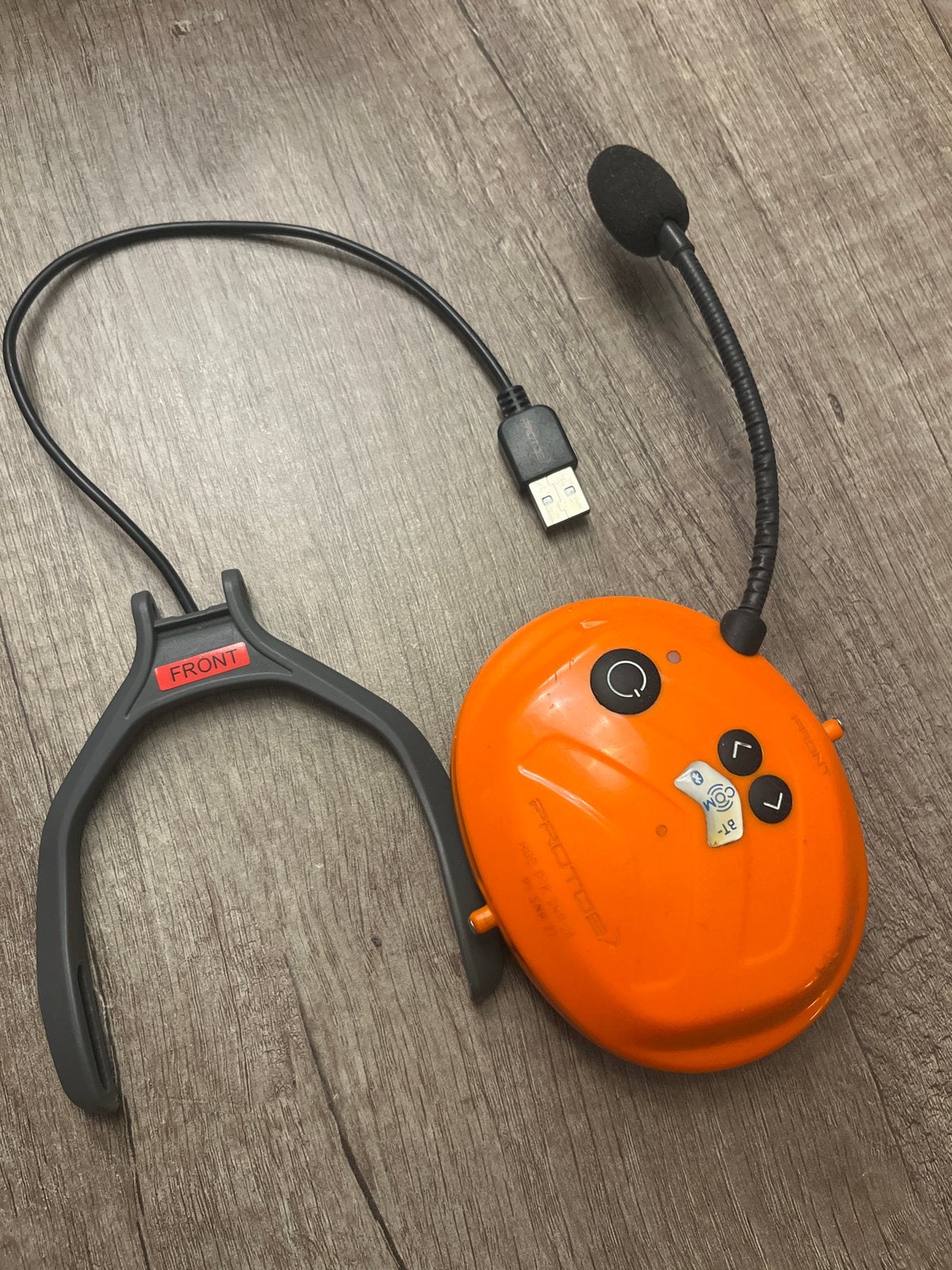 Protos Bluetooth Communicatie Systeem met Microfoon, Ophalen, Bluetooth, Gebruikt