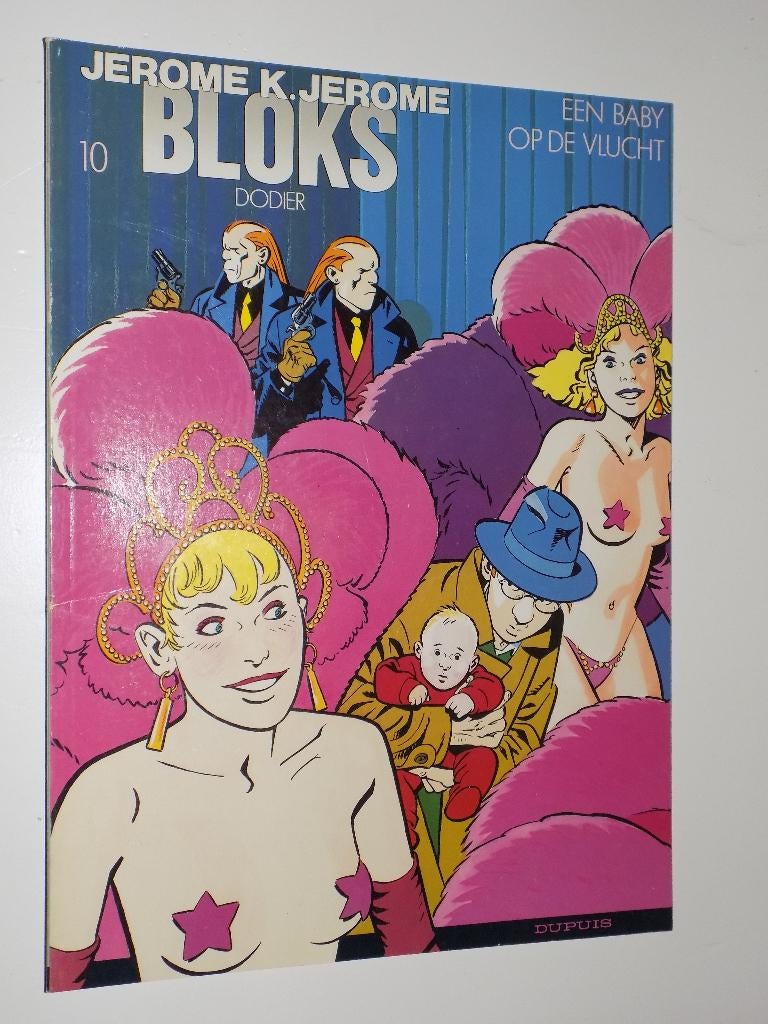 Jerome K.Jerome Bloks - 10_ Een baby op de vlucht, Eén stripboek, Ophalen of Verzenden, Zo goed als nieuw, Dodier