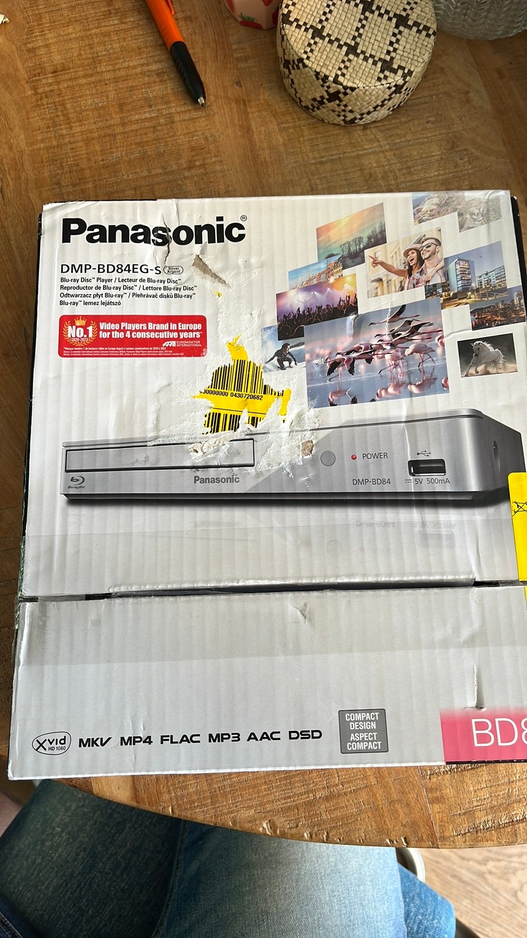 Panasonic DMP-BD84EG blu-ray speler, Ophalen of Verzenden, Nieuw, Panasonic