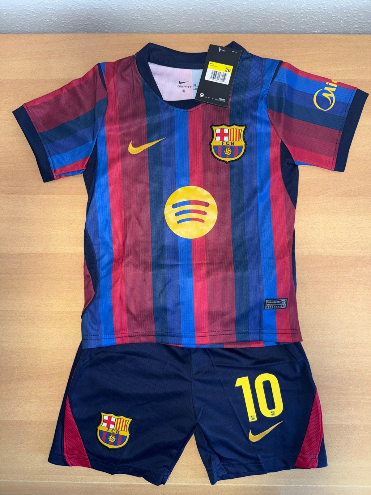 FC Barcelona kids tenue | nieuw seizoen 26/27 | 98 t/m 164, Ophalen of Verzenden, Nieuw, Set