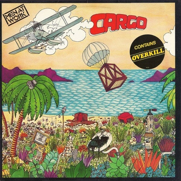 LP - Men at Work - Cargo, LP, Inclusief binnenhoes, Ophalen of Verzenden, Zo goed als nieuw