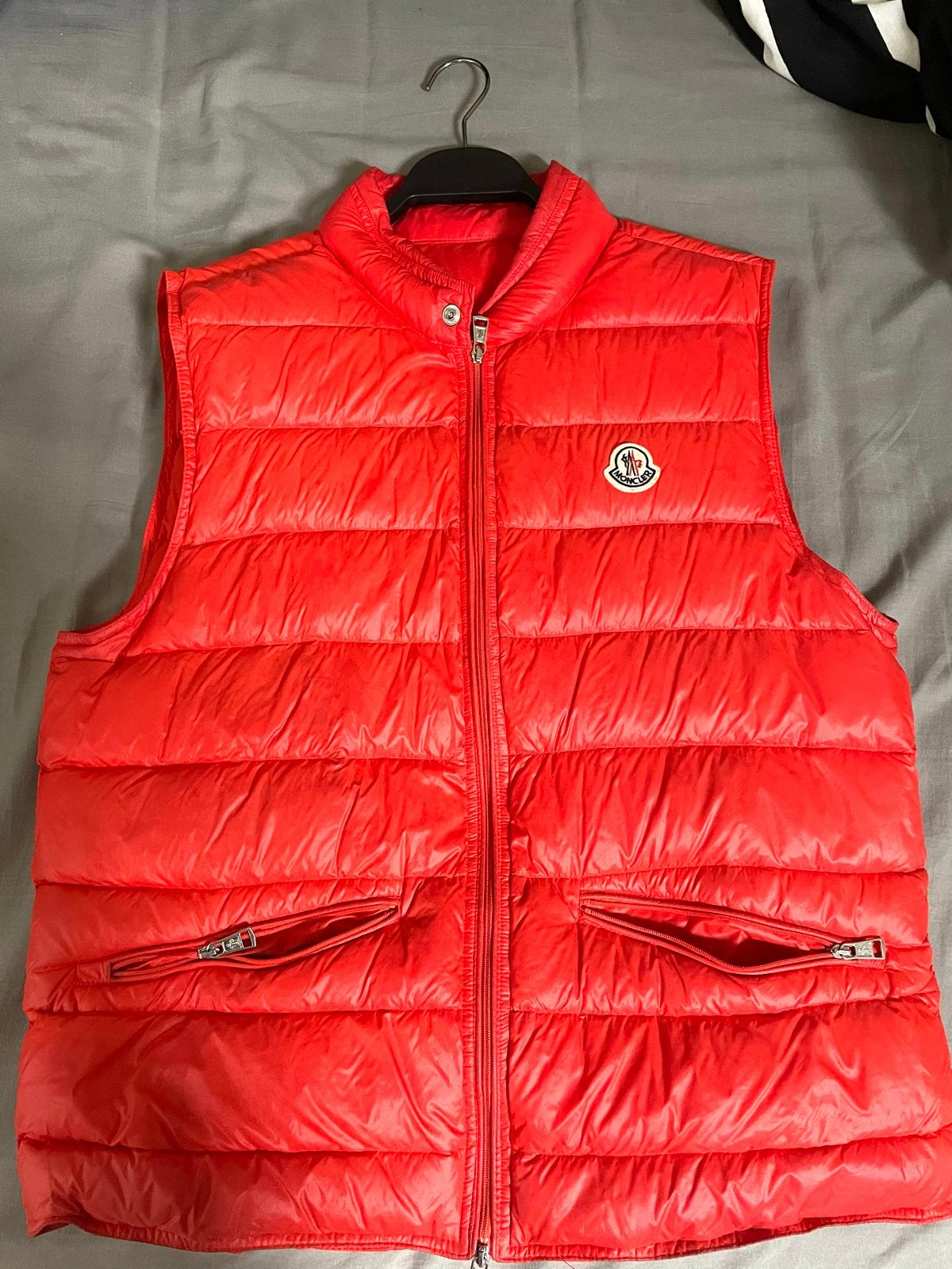 Moncler Oranje Bodywarmer M, Kleding | Heren, Ophalen of Verzenden, Nieuw, Maat 52/54 (L), Oranje