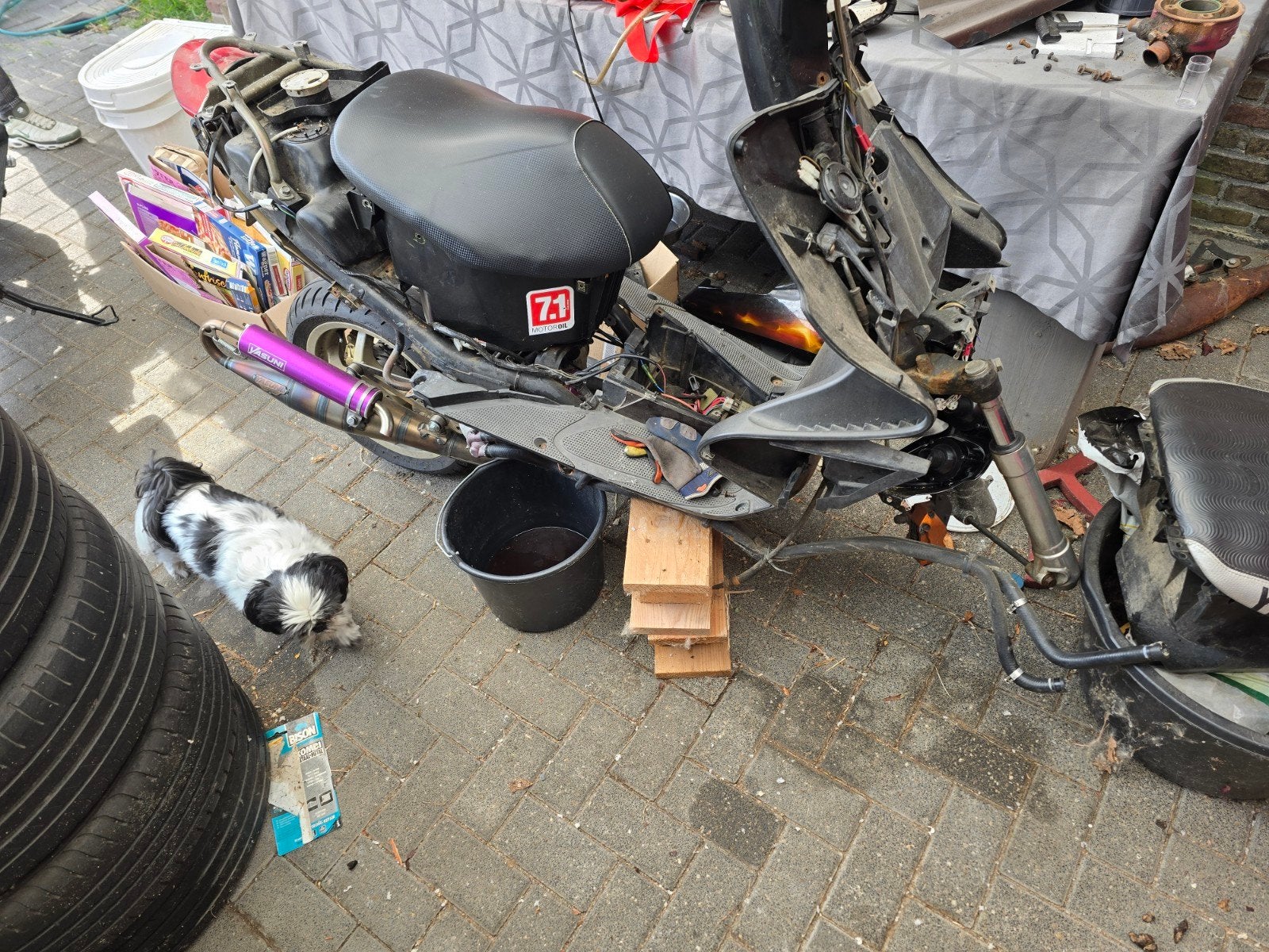 paar onderdelen yamaha aerox, Ophalen, Overige typen, Yamaha