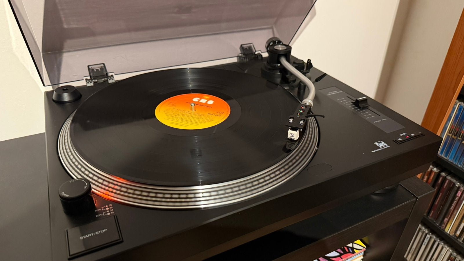 Dual DT-250usb platenspeler, Ophalen, Zo goed als nieuw, Dual, USB-aansluiting