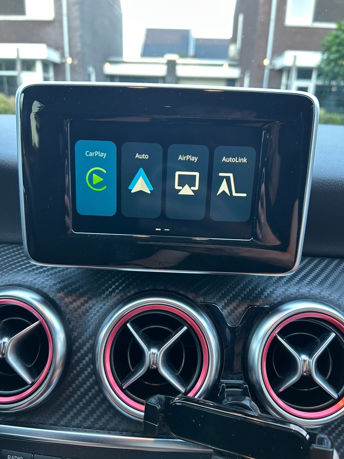 Draadloze Carplay/Android auto mercedes becker NTG4.5, Ophalen of Verzenden, Zo goed als nieuw