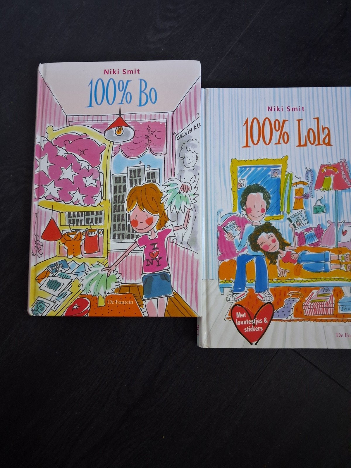 Niki Smit: 100% Bo & 100% Lola boeken, Boeken, Ophalen of Verzenden