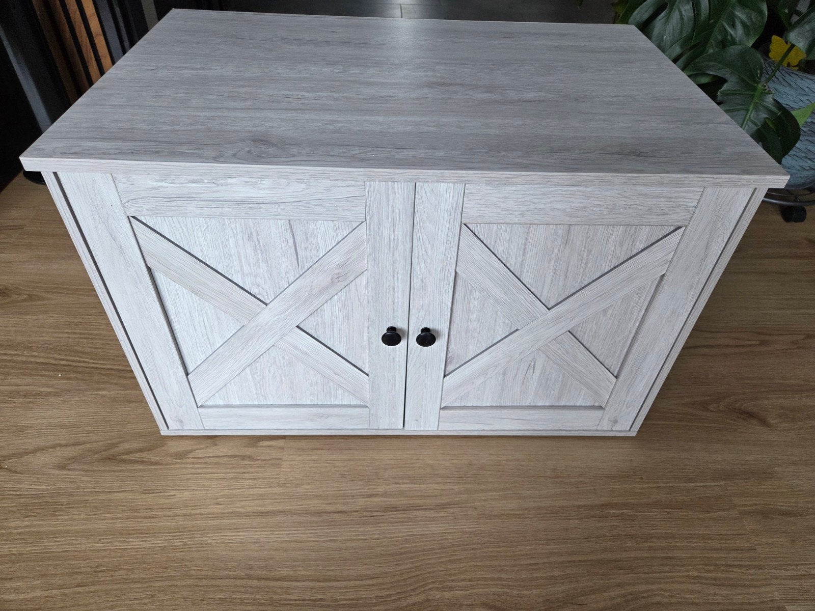 Kattenkast voor katenbak, Ophalen